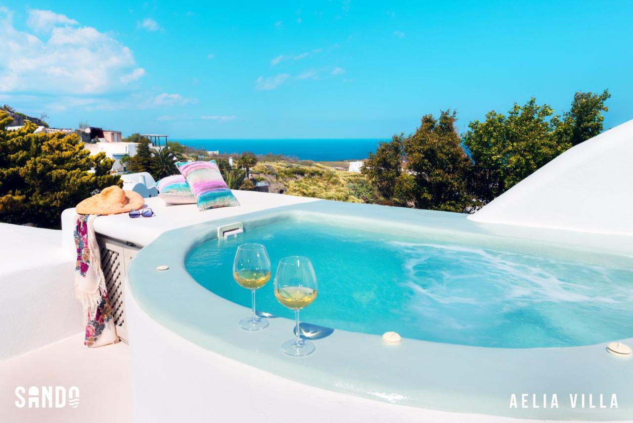 Sando Traditional Cave Villas With Jacuzzi And Sea View Vourvoulos Экстерьер фото