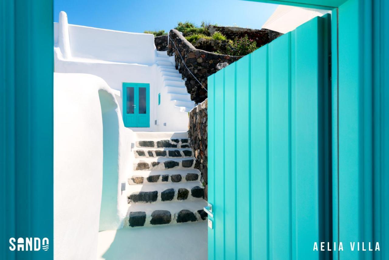 Sando Traditional Cave Villas With Jacuzzi And Sea View Vourvoulos Экстерьер фото