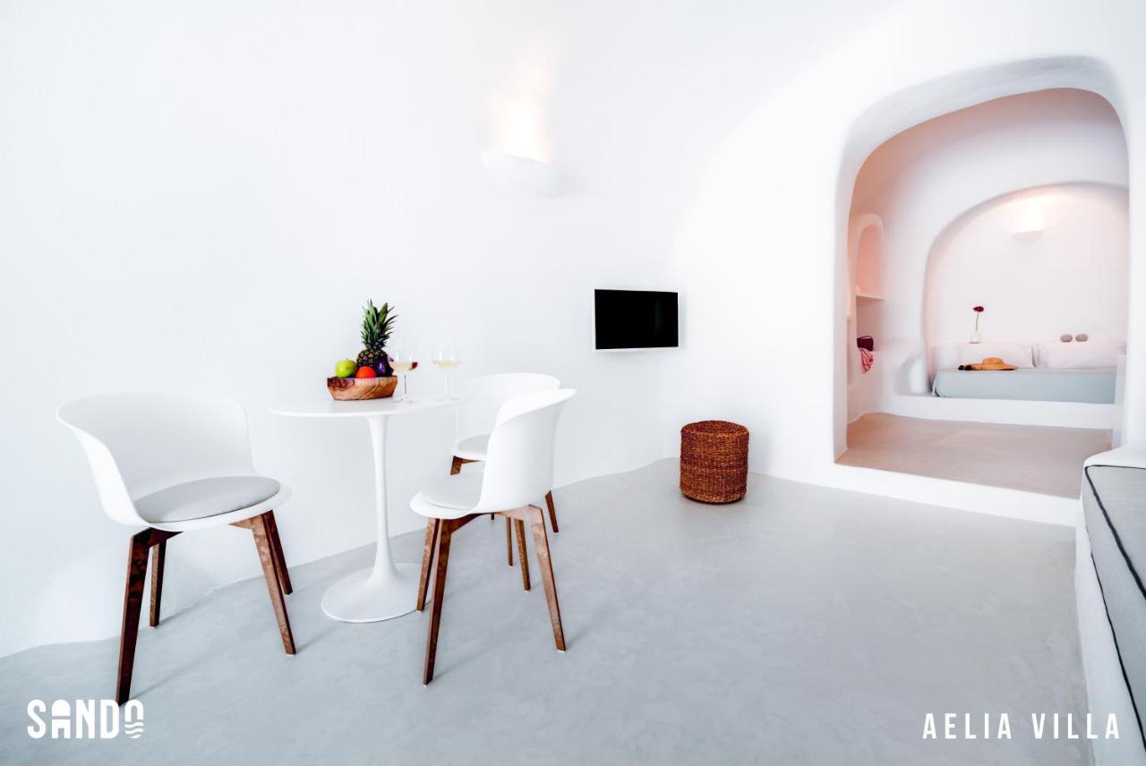 Sando Traditional Cave Villas With Jacuzzi And Sea View Vourvoulos Экстерьер фото