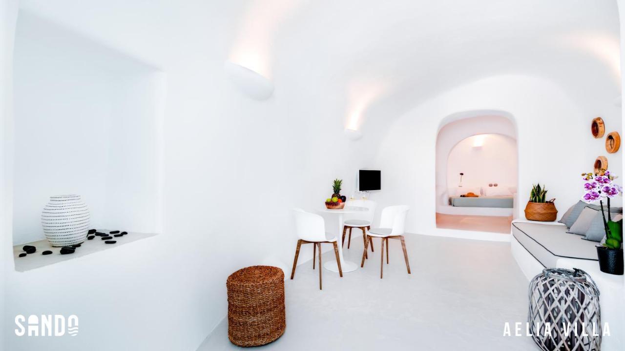 Sando Traditional Cave Villas With Jacuzzi And Sea View Vourvoulos Экстерьер фото