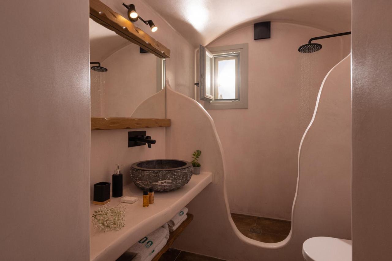 Sando Traditional Cave Villas With Jacuzzi And Sea View Vourvoulos Экстерьер фото